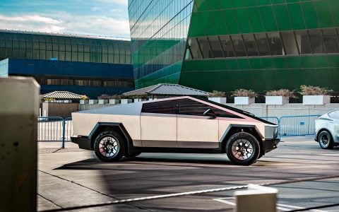 Tesla Cybertruck & Quicksilver Tesla Model Y Juniper on UP Forged UP-RW Wheels