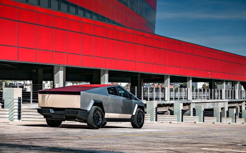 Tesla Cybertruck & Quicksilver Tesla Model Y Juniper on UP Forged UP-RW Wheels