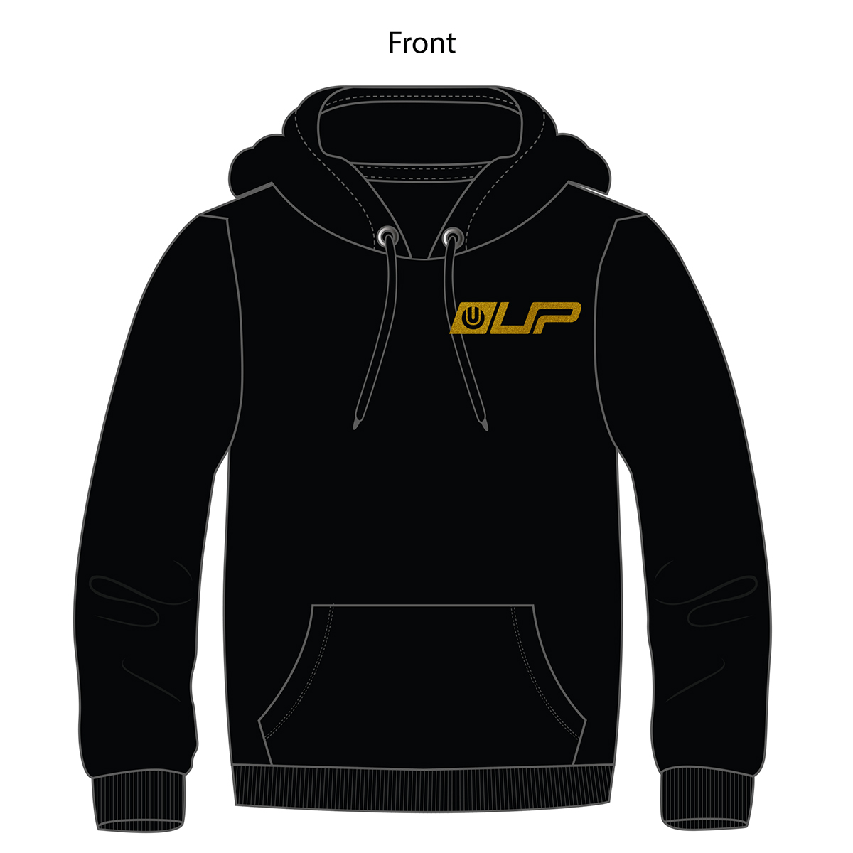 トップス Gold hoodie XL loopwheeler graphpaper Unplugged Performance 2026 Limited Edition Hoodie – Gold Edition