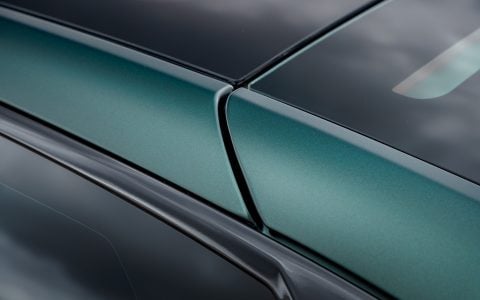 Dark Sage 2026 Tesla Model S with UP Forged UP-03 Gloss Black Wheels