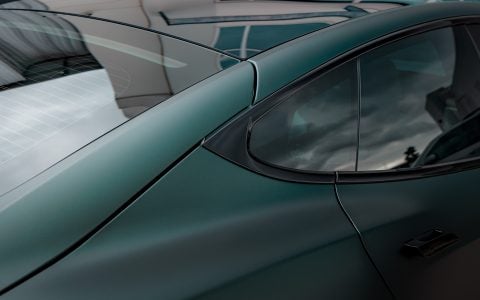 Dark Sage 2026 Tesla Model S with UP Forged UP-03 Gloss Black Wheels