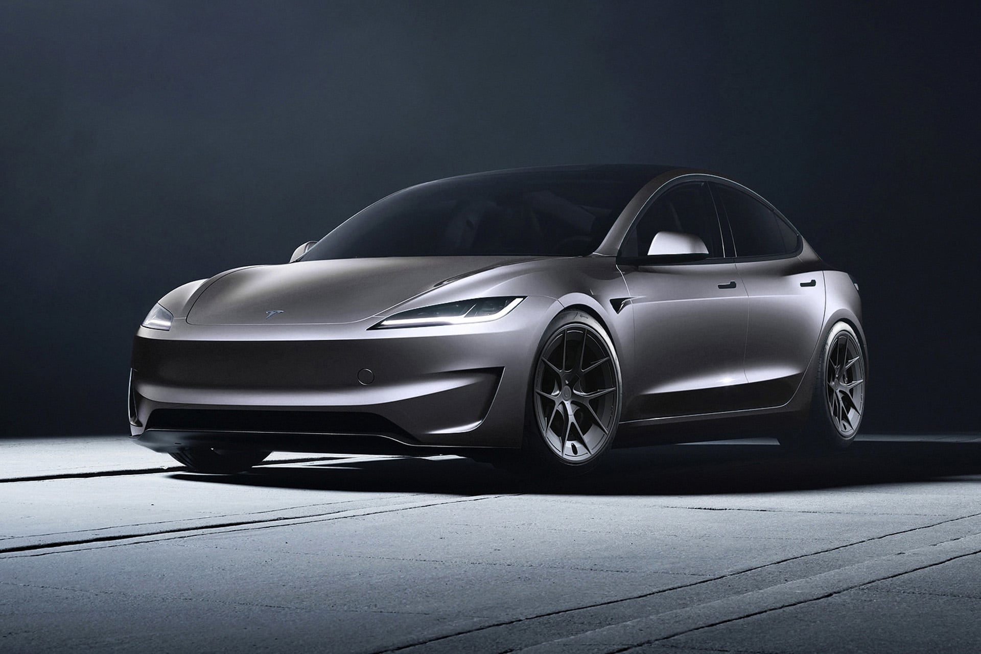 Tesla Model 3 - UP-RW FF Wheel (Set of 4) 1 Tesla Model 3 UP-RW Flow Formed 19-Inch Wheels Unplugged Performance