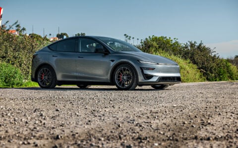 Quicksilver Tesla Model Y Juniper Performance on 20-Inch UP Forged UP-03 Wheels 9 Quicksilver Tesla Model Y Juniper Performance on 20-Inch UP Forged UP-03 Wheels