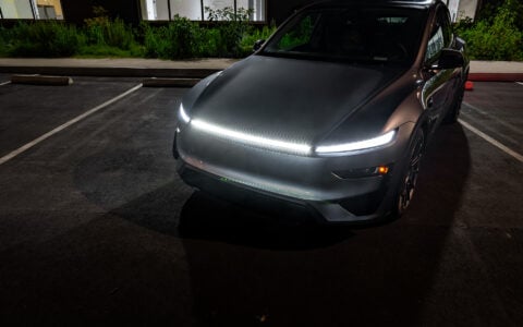 Tesla Model Y Juniper Performance with Integrated light bar by Unplugged Performance 1920px
