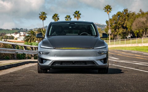 Quicksilver Tesla Model Y Juniper Performance on 20-Inch UP Forged UP-03 Wheels 3 Quicksilver Tesla Model Y Juniper Performance on 20-Inch UP Forged UP-03 Wheels