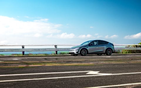 Quicksilver Tesla Model Y Juniper Performance on 20-Inch UP Forged UP-03 Wheels 1 Quicksilver Tesla Model Y Juniper Performance on 20-Inch UP Forged UP-03 Wheels