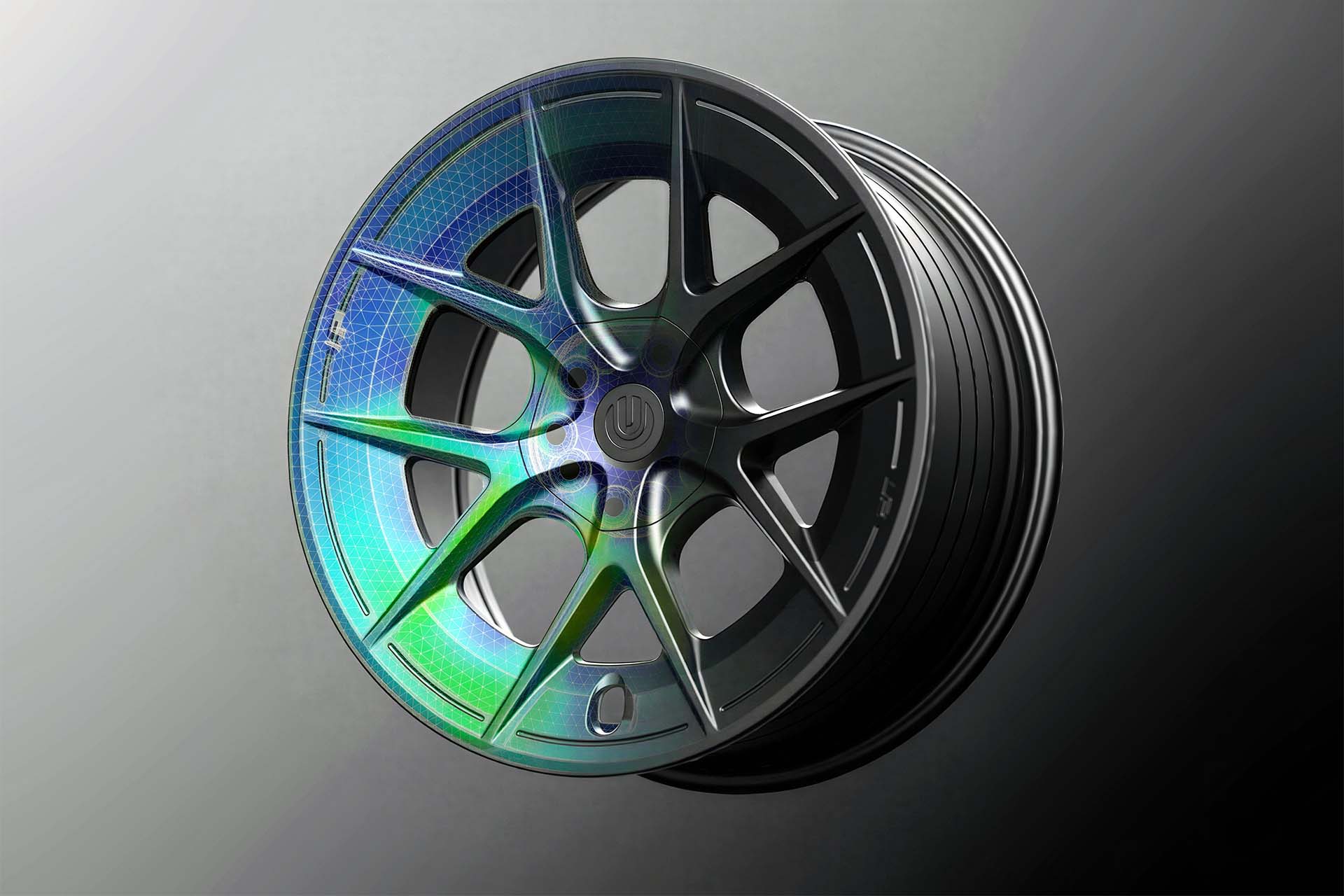 Tesla Model 3 - UP-RW FF Wheel (Set of 4) 3 Tesla Model Y UP-RW Flow Formed Data on strength Unplugged Performance