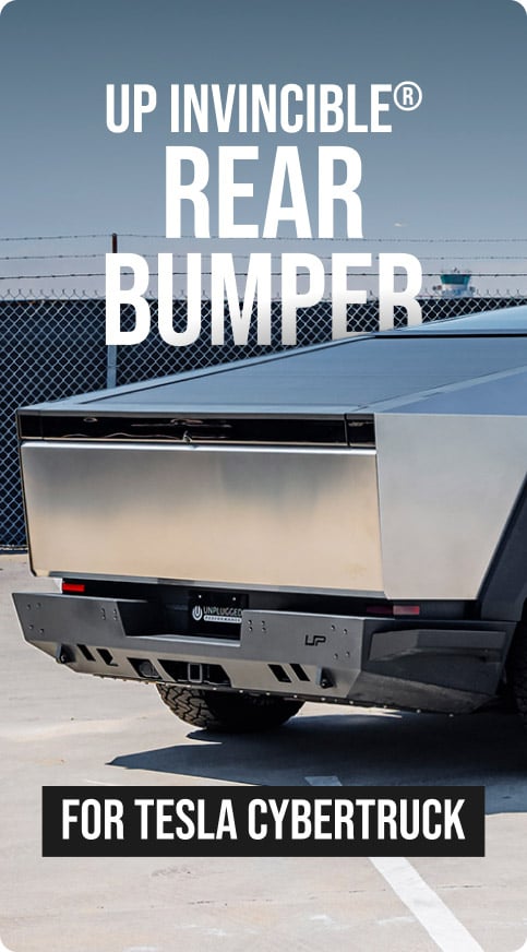 Tesla Cybertruck UP Invincible Rear Bumper Image 1