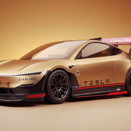 Unplugged Performance Unveils “Goldmember”: The World’s First Autonomous Pikes Peak Race Car