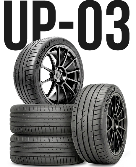 UP-03 Wheel and Tire Package Photo