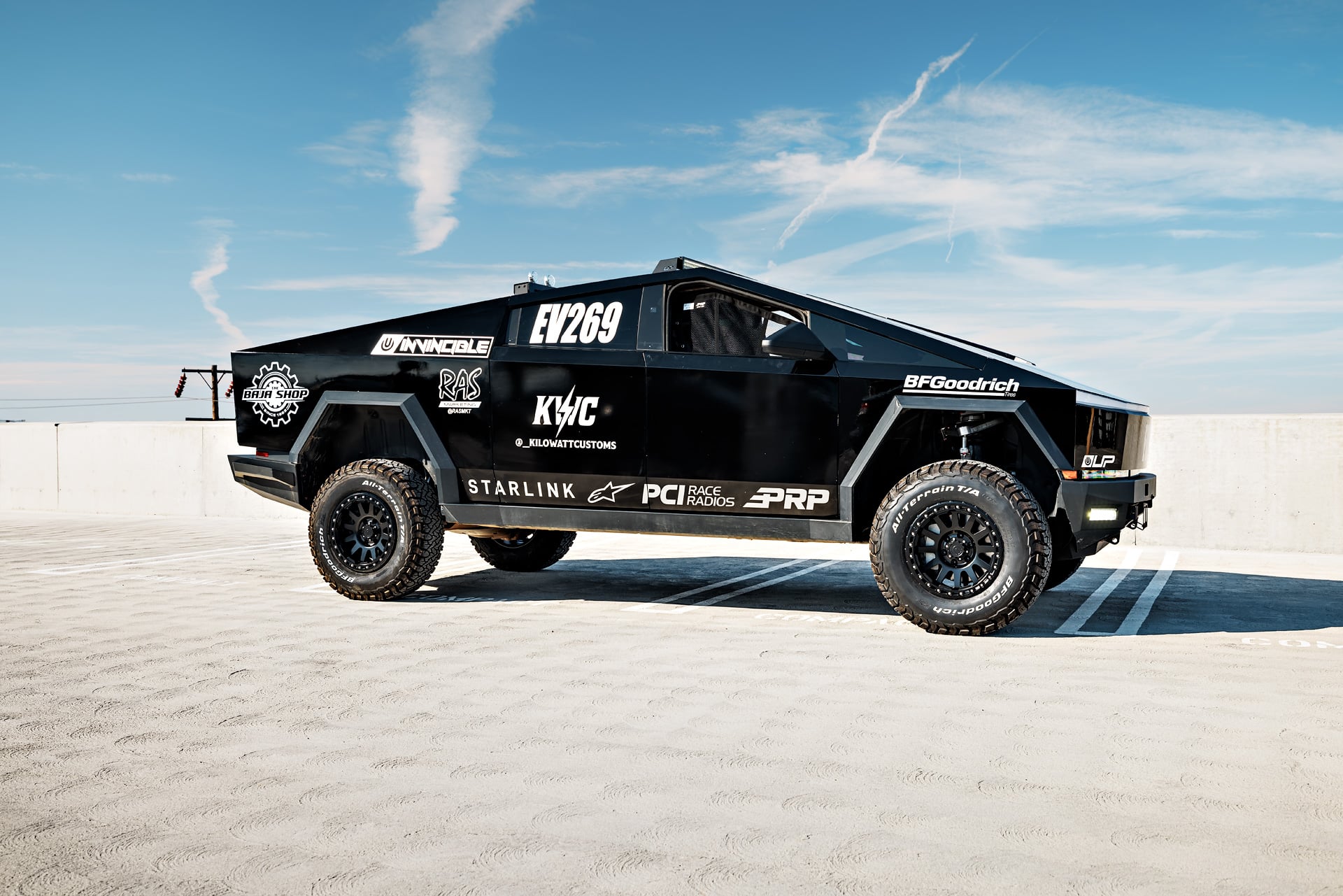 CYBRDISC Is Here: A New VIP Look for Tesla Cybertruck 2 Mint 400 Cybertruck Build Lift Kit by Unplugged Performance