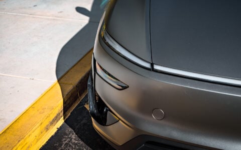 Stealth PPF Quicksilver Tesla Model Y Juniper on UP-RW 19x8.5 ET 32 Forged Wheels and Aero Kit Unplugged Performance 7
