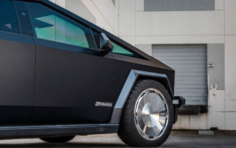 Tesla Cybertruck UP Forged CYBRDISC 24-Inch Wheels Fully Polished Finish Unplugged Performance