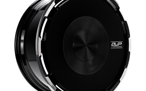 Tesla Cybertruck UP Forged CYBRDISC 24-Inch Wheels Gloss Black Finish 1