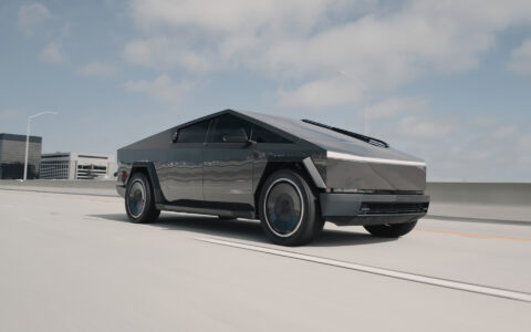 Tesla Cybertruck UP Forged CYBRDISC 24-Inch Wheels Unplugged Performance Roller Shot