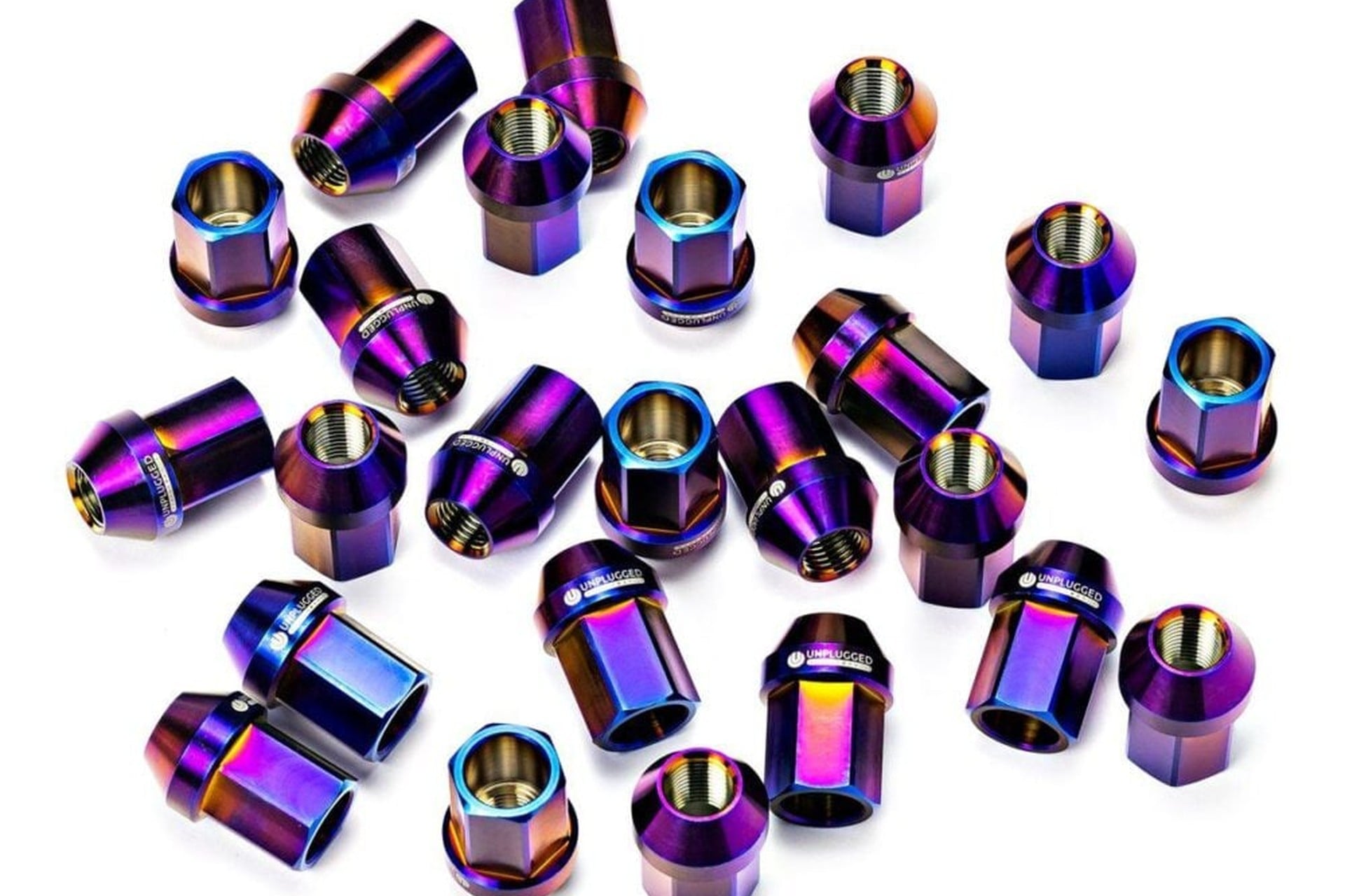 The Father's Day Gift Guide for Every Tesla Dad 20 Unplugged-Performance-Cybertruck-Titanium-Lug-Nuts