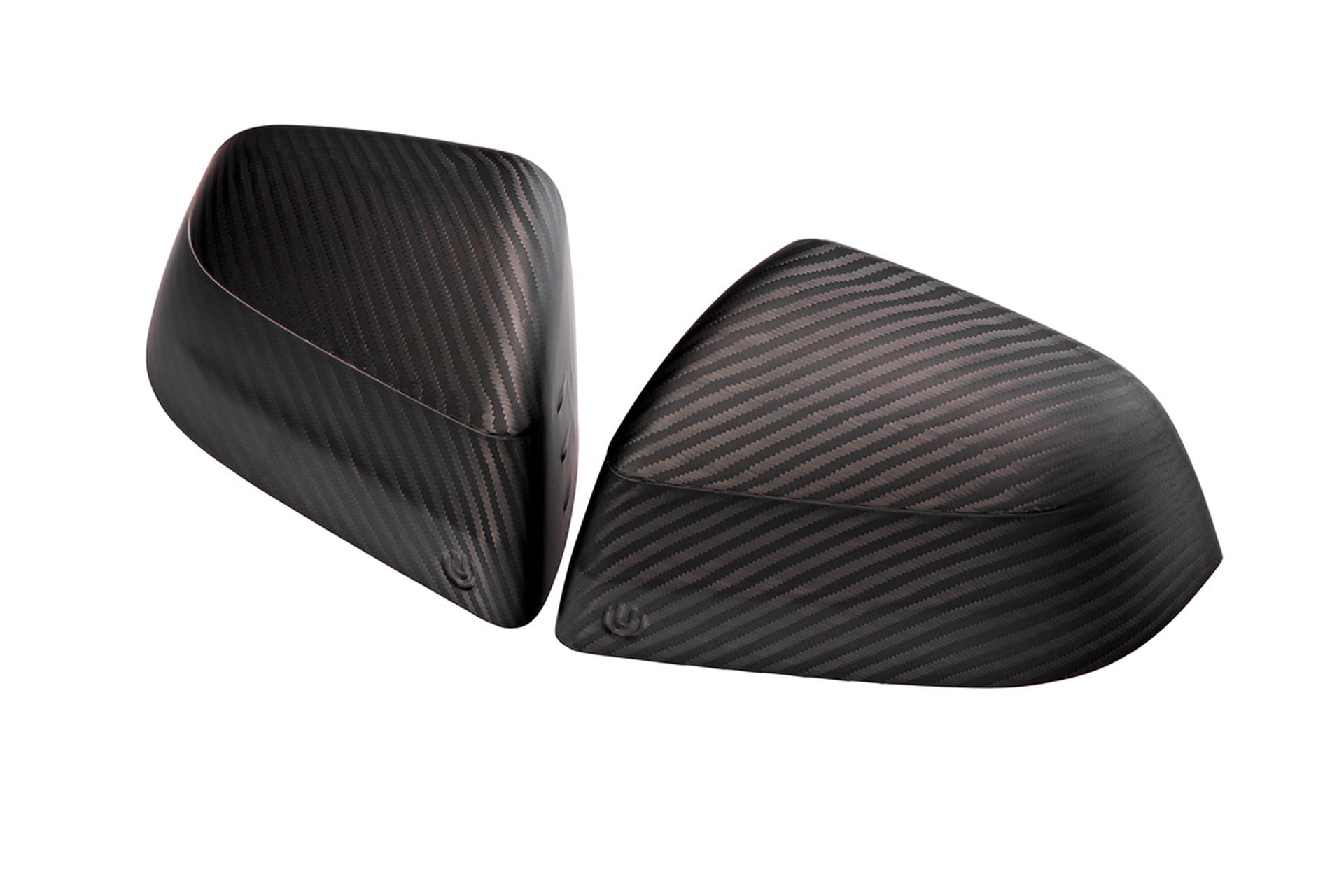 The Father's Day Gift Guide for Every Tesla Dad 13 Unplugged-Performance-Model-Y-Juniper-Carbon-Fiber-Mirror-Caps