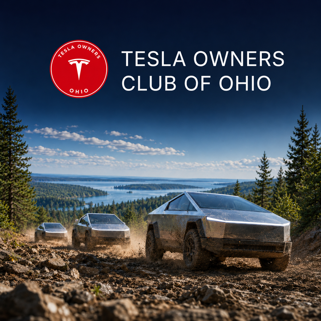 MIDWEST OFF-ROAD EXCURSION Tesla Cybertruck Owners Featured Image Unplugged Performance