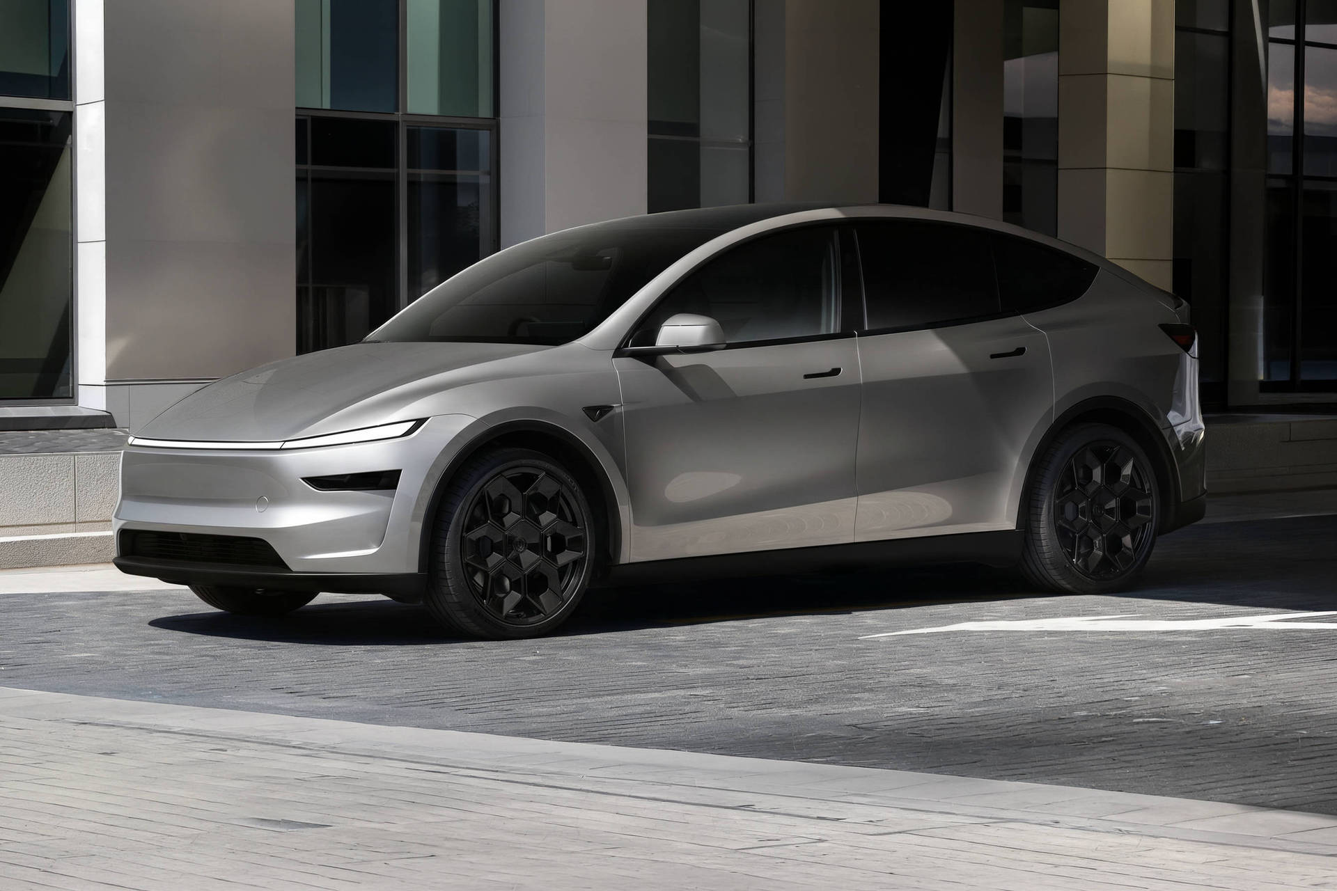 The Tesla Model Y Long Wheelbase Is Here, and Your First Upgrade Should Be Wheels 3 Tesla Model Y L Long Wheelbase UP Forged Wheels Unplugged Performance 1
