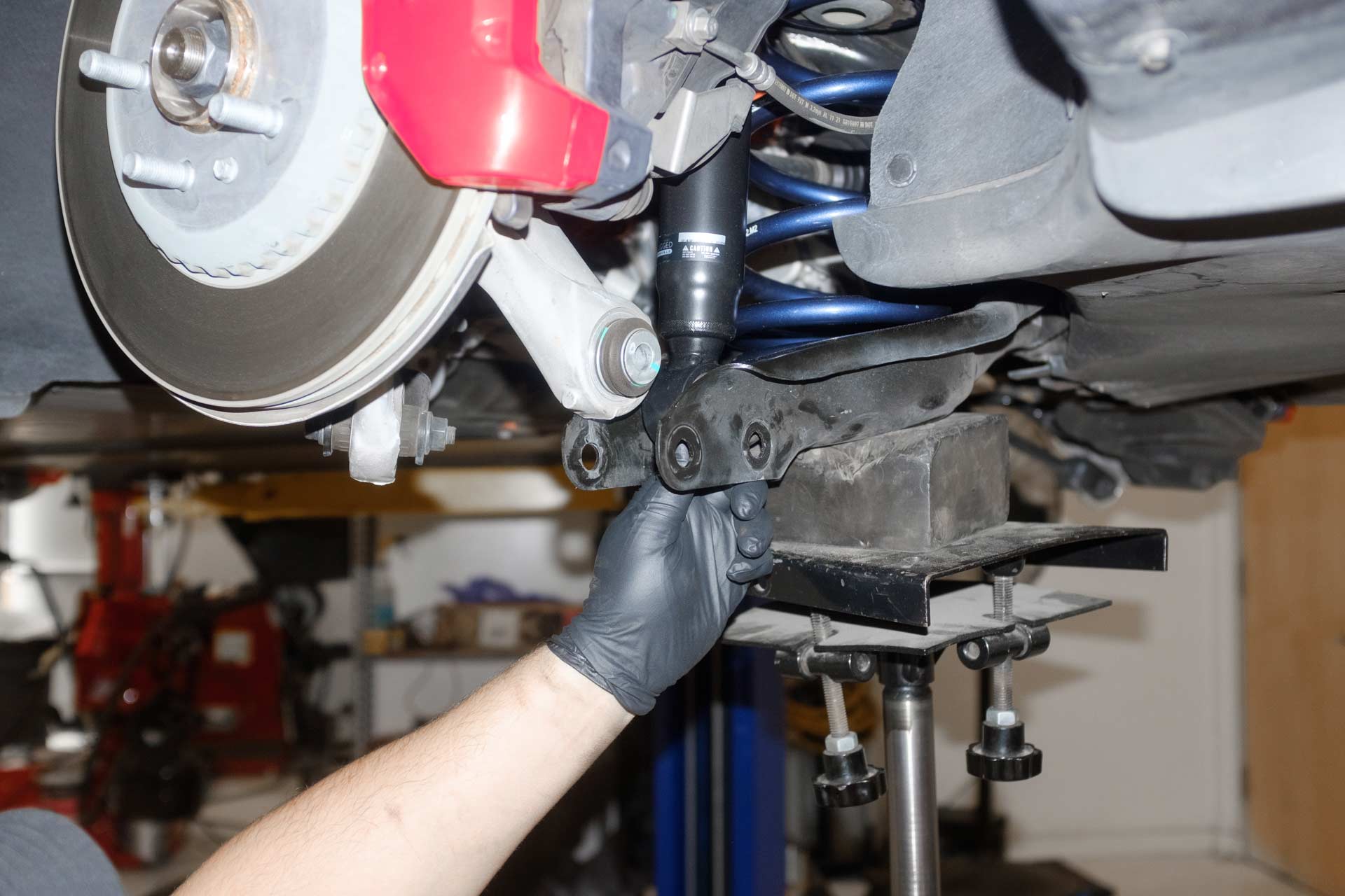 Tesla Model 3 Y Luxury Sport Suspension Kit Installation Guide Photo 10