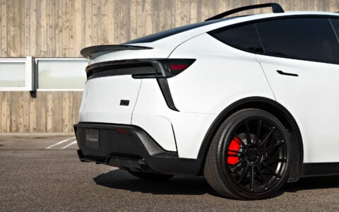 2026 Tesla Model Y Performance Juniper Gets UP-03 Forged Wheels and a Full Aero Upgrade 20 Tesla Model Y Performance Juniper Full Aero Kit Unplugged Performance 12