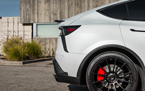 2026 Tesla Model Y Performance Juniper Gets UP-03 Forged Wheels and a Full Aero Upgrade 11 Tesla Model Y Performance Juniper Full Aero Kit Unplugged Performance 4