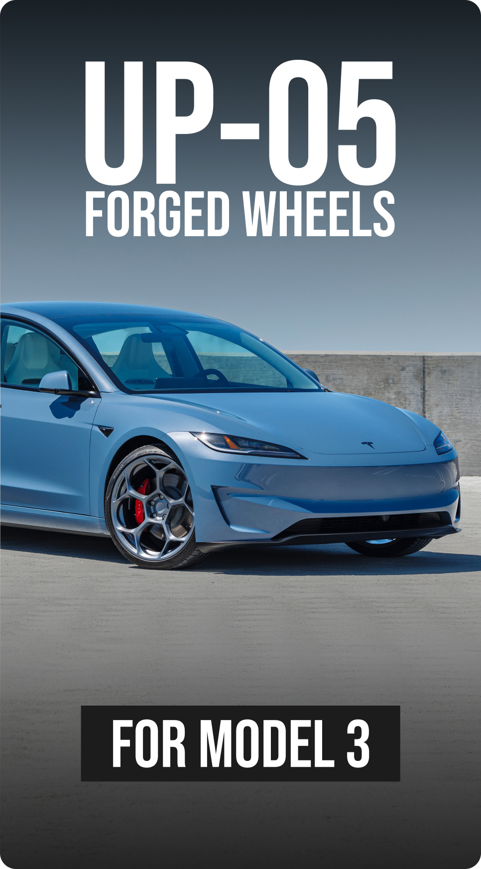 Unplugged Performance Homepage Slider Tesla Model 3 UP-05 Forged Wheels Image 3