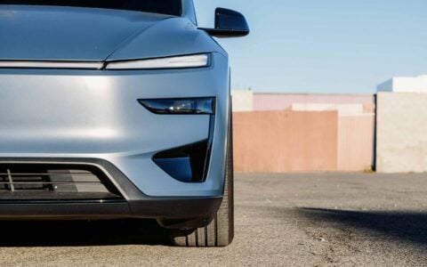 Frost Blue Metallic Tesla Model Y 2026 Juniper Performance Perfect Flush Fitment Kit Unplugged Performance 15