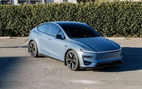 Frost Blue Metallic Tesla Model Y 2026 Juniper Performance Perfect Flush Fitment Kit Unplugged Performance 8(1)