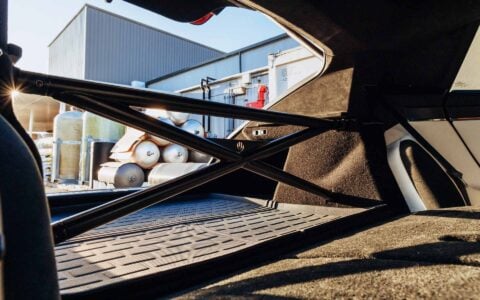 Tesla Model S Plaid Signature with UP Suspension Upgrades 11 Signature Model S Plaid GT Rear Strut Tower Brace Showcase-13