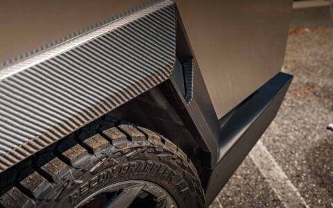Tesla Cybertruck UP Forged 24-Inch Custom Polished CYBRSPOKE Wheels Unplugged Performance 10