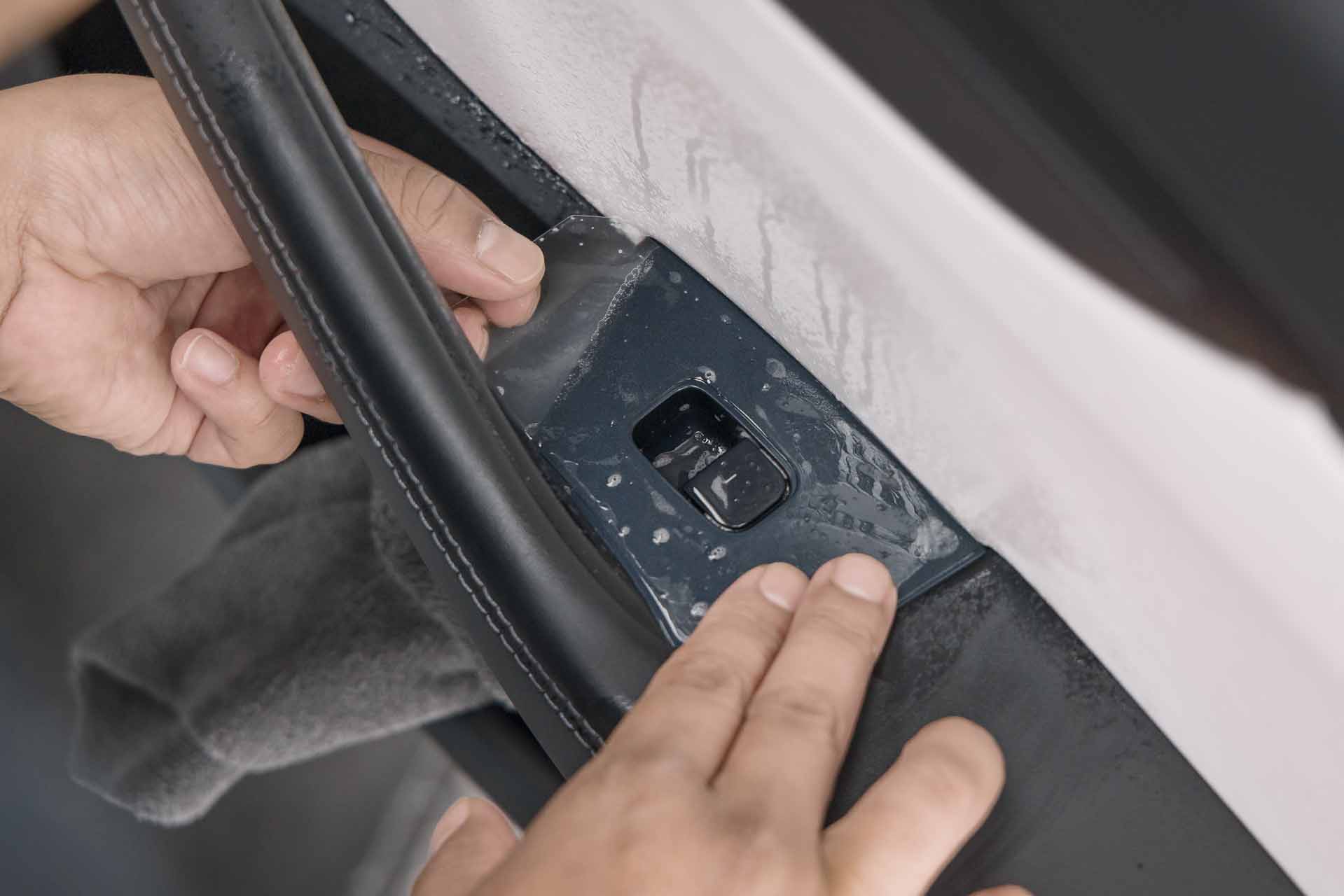 Quicksilver Goes STEALTH: Protecting a Model Y Performance at UP AutoSpa 8 Tesla Model Y 2026 Juniper Performance AutoSpa Service XPEL Stealth PPF Unplugged Performance 9