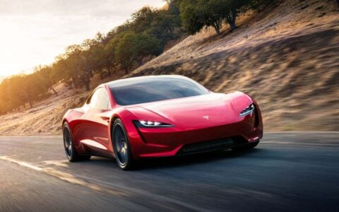 Tesla Roadster 2017 Prototype_Render Rollers