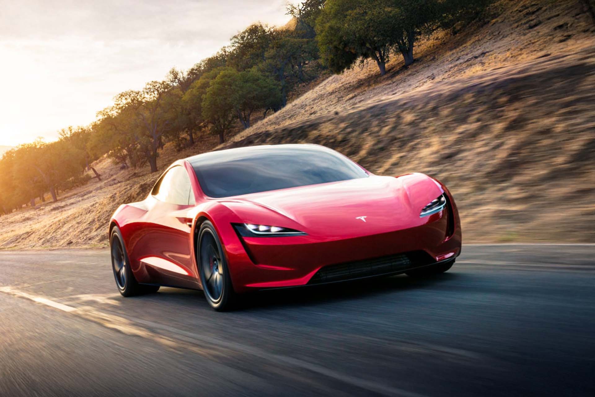 Why Tesla Moved Beyond the “Middle Roadster” 1 Tesla Roadster 2017 Prototype_Render Rollers