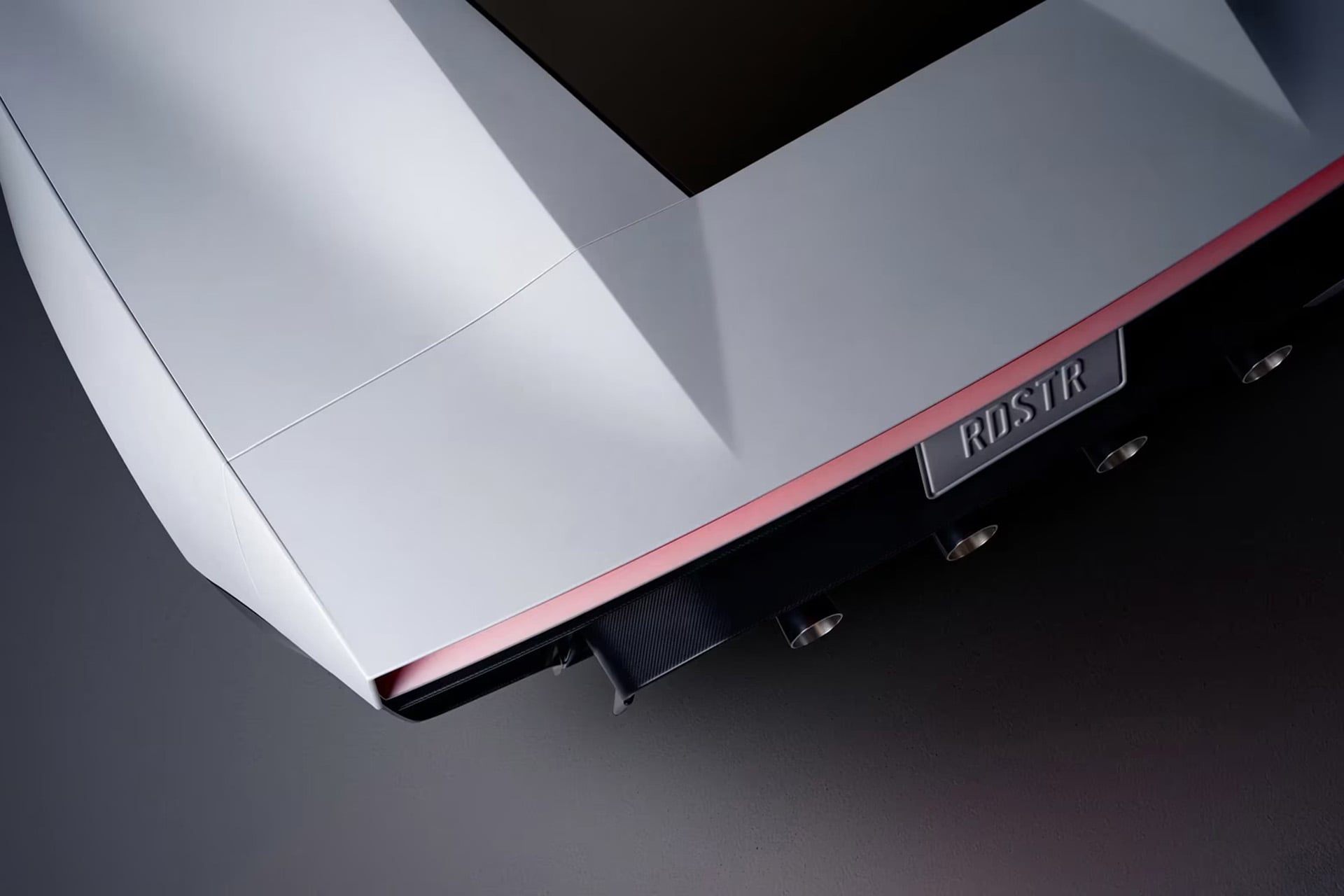 Tesla Roadster Design: Clean Lines, Hidden Complexity, and a Little Lotus DNA 3 Tesla Roadster 2026 Bird Eye View of rear Unplugged Performance