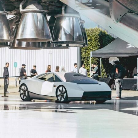 Featured image for The Tesla Roadster Makes an Appearance at Our Neighbors’ Place in Hawthorne article